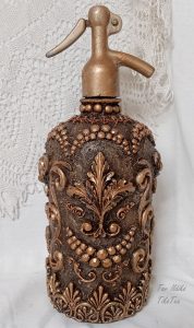Szódásszifon bronz külsővel